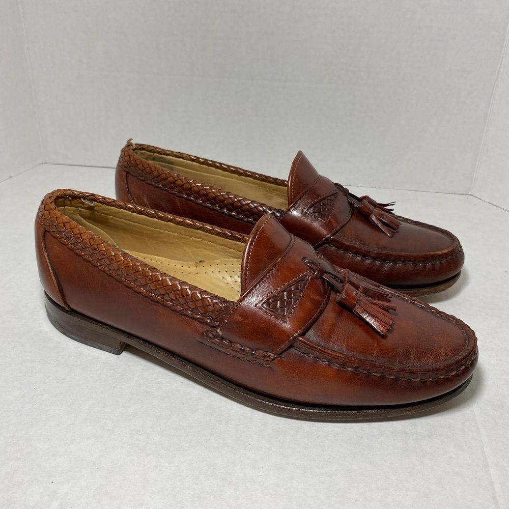 Allen Edmonds Maxfield Brown Loafer Leather | 9E